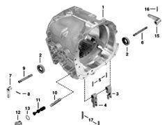 Getriebe für John Deere 6400 Radtraktor