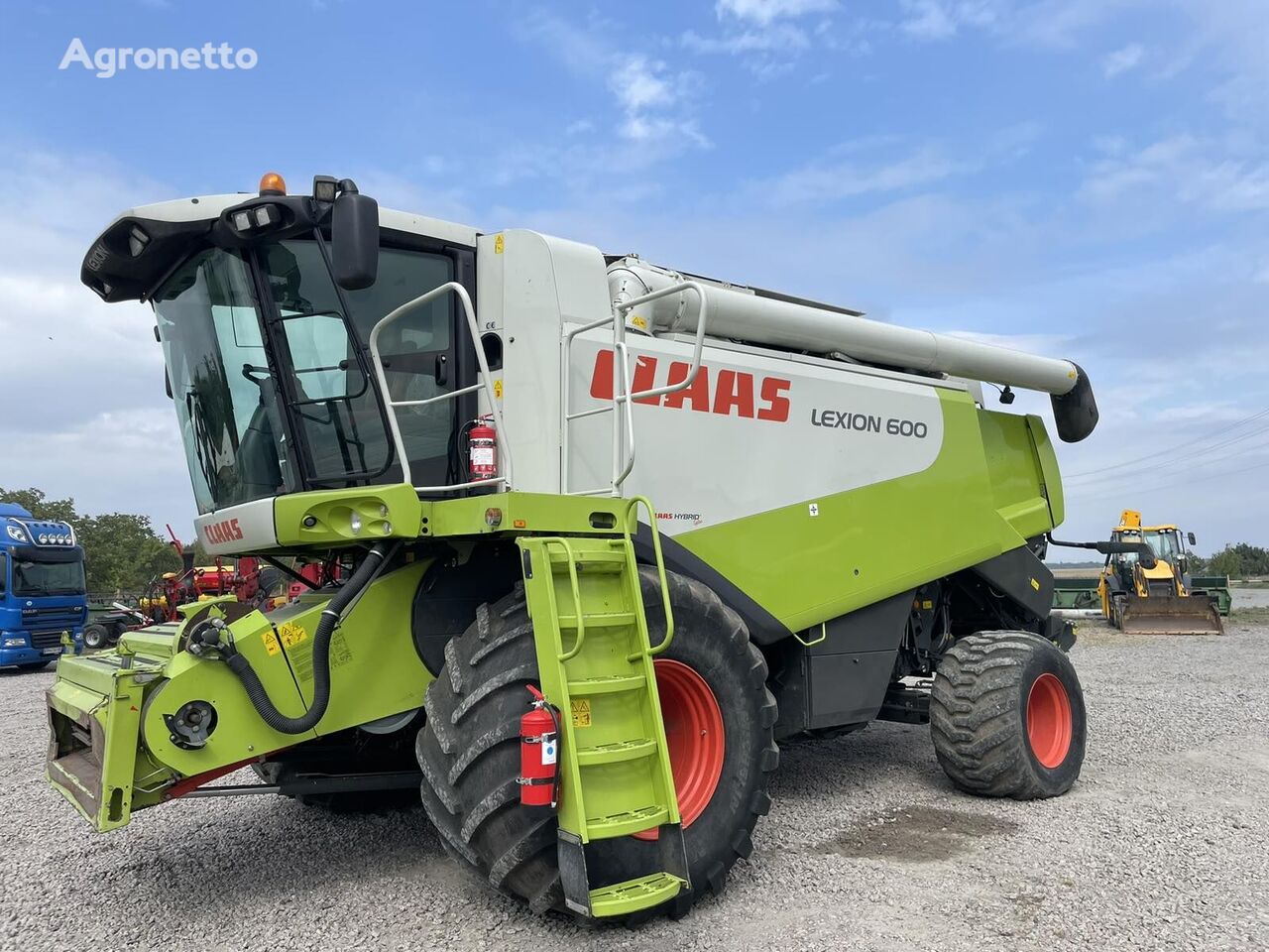 Claas Lexion 600 v naiavnosti Getreideernter